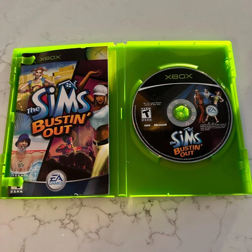 Xbox The Sims Bustin' Out
